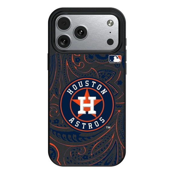 Keyscaper Houston Astros Paisley iPhone Magnetic Bump Case