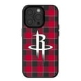 thumbnail image 1 of Keyscaper Houston Rockets Plaid Magnetic Bump iPhone Case, 1 of 1