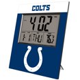 thumbnail image 1 of Keyscaper Indianapolis Colts Color Block Digital Desk Clock, 1 of 2