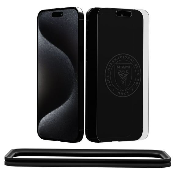 Keyscaper Inter Miami CF iPhone Glass Screen Protector