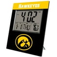 thumbnail image 1 of Keyscaper Iowa Hawkeyes Color Block Digital Desk Clock, 1 of 2