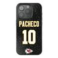 thumbnail image 1 of Keyscaper Isiah Pacheco Black Kansas City Chiefs Bling iPhone Case, 1 of 1