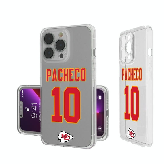 Keyscaper Isiah Pacheco Kansas City Chiefs iPhone Clear Case