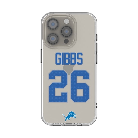 Keyscaper Jahmyr Gibbs Detroit Lions iPhone Clear Case