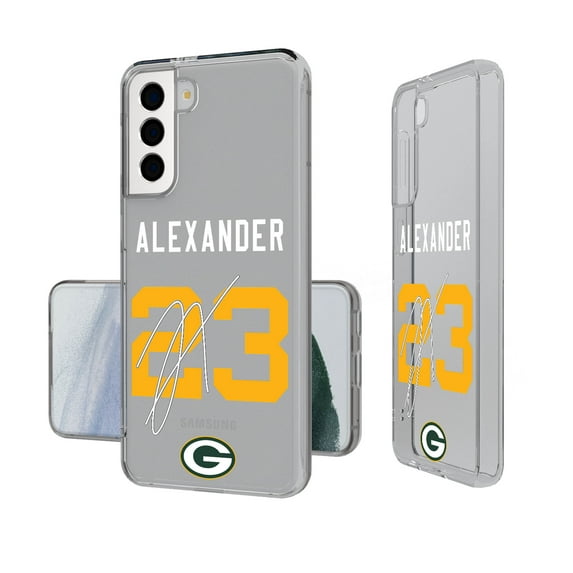 Keyscaper Jaire Alexander Green Bay Packers Galaxy Clear Case