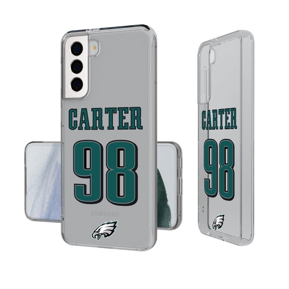 Keyscaper Jalen Carter Philadelphia Eagles Galaxy Clear Case