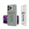 thumbnail image 1 of Keyscaper Jalen Ramsey Miami Dolphins iPhone Clear Case, 1 of 6