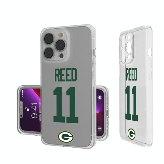 Keyscaper Jayden Reed Green Bay Packers iPhone Clear Case