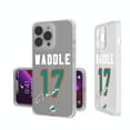 thumbnail image 1 of Keyscaper Jaylen Waddle Miami Dolphins iPhone Clear Case, 1 of 1