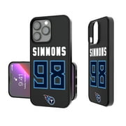 Keyscaper Jeffery Simmons Tennessee Titans iPhone Bump Case