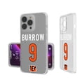 thumbnail image 1 of Keyscaper Joe Burrow Cincinnati Bengals iPhone Clear Case, 1 of 1