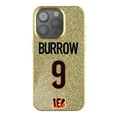 thumbnail image 1 of Keyscaper Joe Burrow Gold Cincinnati Bengals Bling iPhone Case, 1 of 1