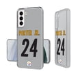 thumbnail image 1 of Keyscaper Joey Porter Jr. Pittsburgh Steelers Galaxy Clear Case, 1 of 6