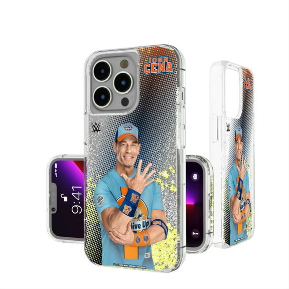 Keyscaper John Cena WWE Blues Superstar iPhone Glitter Case