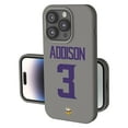 thumbnail image 1 of Keyscaper Jordan Addison Gray Minnesota Vikings Ready Soft Touch iPhone Case, 1 of 7