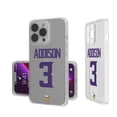 thumbnail image 1 of Keyscaper Jordan Addison Minnesota Vikings iPhone Clear Case, 1 of 6