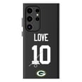thumbnail image 1 of Keyscaper Jordan Love Black Green Bay Packers Galaxy Magnetic Bump Case, 1 of 7
