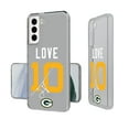 thumbnail image 1 of Keyscaper Jordan Love Green Bay Packers Galaxy Clear Case, 1 of 1