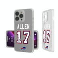 thumbnail image 1 of Keyscaper Josh Allen Buffalo Bills iPhone Clear Case, 1 of 1