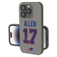 thumbnail image 1 of Keyscaper Josh Allen Gray Buffalo Bills Ready Soft Touch iPhone Case, 1 of 7