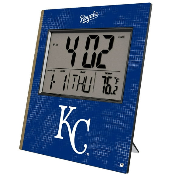 Keyscaper Kansas City Royals Digital Desk Clock