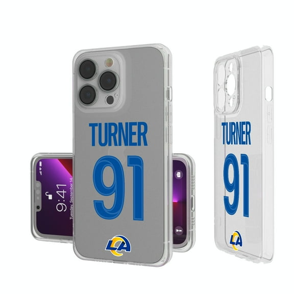 Keyscaper Kobie Turner Los Angeles Rams iPhone Clear Case
