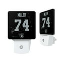 thumbnail image 1 of Keyscaper Kolton Miller Las Vegas Raiders  Nightlight 2-Pack, 1 of 4