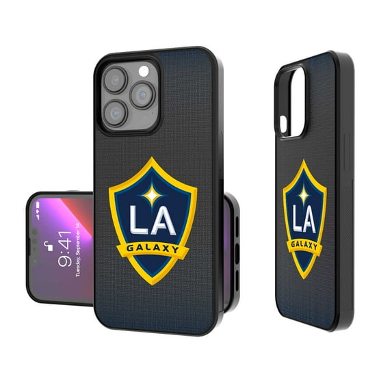 Keyscaper LA Galaxy Linen Logo iPhone Bump Case