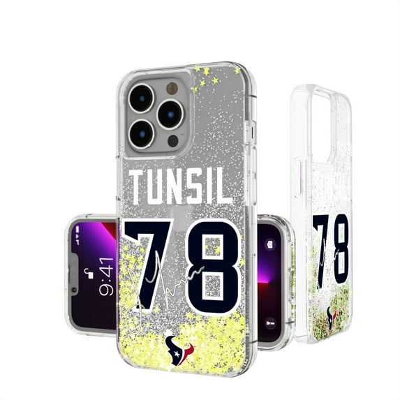 Keyscaper Laremy Tunsil Houston Texans iPhone Glitter Phone Case
