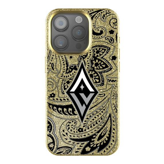 Keyscaper Las Vegas Aces Paisley Bling iPhone Case