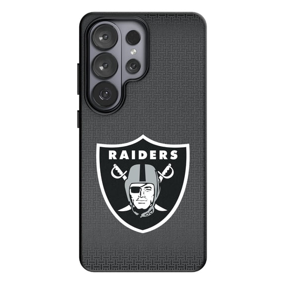 Keyscaper Las Vegas Raiders Linen Galaxy Magnetic Bump Case
