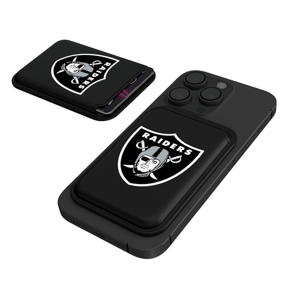 Keyscaper Las Vegas Raiders Magnetic Credit Card Wallet