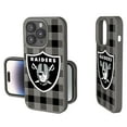 thumbnail image 1 of Keyscaper Las Vegas Raiders Plaid Soft Touch iPhone Case, 1 of 1