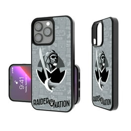Las Vegas Raiders iPhone Clear Case with Confetti Design