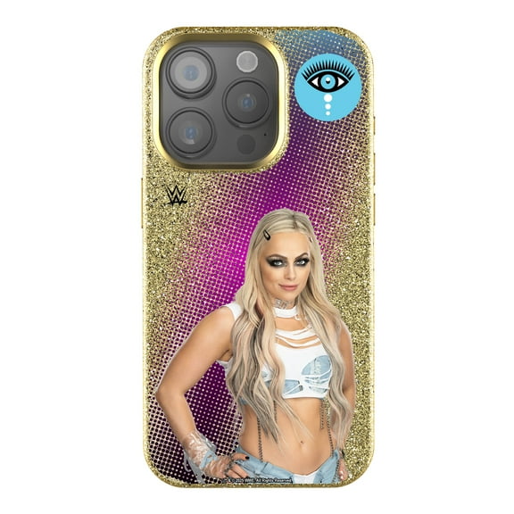 Keyscaper Liv Morgan Superstar iPhone Gold Bling Case