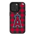 thumbnail image 1 of Keyscaper Los Angeles Angels Plaid Magnetic Bump iPhone Case, 1 of 1