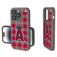 thumbnail image 1 of Keyscaper Los Angeles Angels Plaid Soft Touch iPhone Case, 1 of 1
