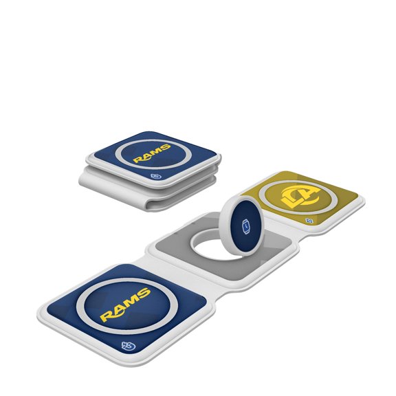 Keyscaper Los Angeles Rams 3-in-1 Foldable Charger
