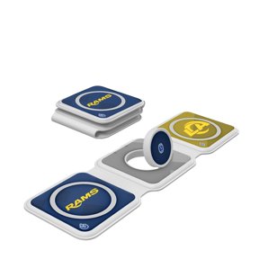 Keyscaper Los Angeles Rams 3-in-1 Foldable Charger