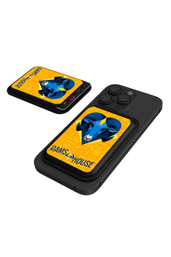 Los Angeles Rams Illustrated Magnetic Phone Credit Card Wallet
