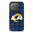 thumbnail image 1 of Keyscaper Los Angeles Rams Plaid Bling iPhone Case, 1 of 1