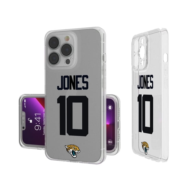 Keyscaper Mac Jones Jacksonville Jaguars iPhone Clear Case