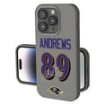 thumbnail image 1 of Keyscaper Mark Andrews Gray Baltimore Ravens Ready Soft Touch iPhone Case, 1 of 7
