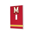 thumbnail image 1 of Keyscaper Maryland Terrapins Stripe Design Single Toggle Lightswitch Plate, 1 of 4