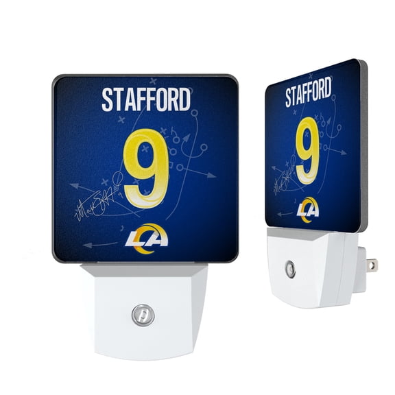 Keyscaper Matthew Stafford Los Angeles Rams Nightlight 2-Pack