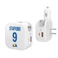 thumbnail image 1 of Keyscaper Matthew Stafford Los Angeles Rams Ready 2-in-1 USB Charger, 1 of 1