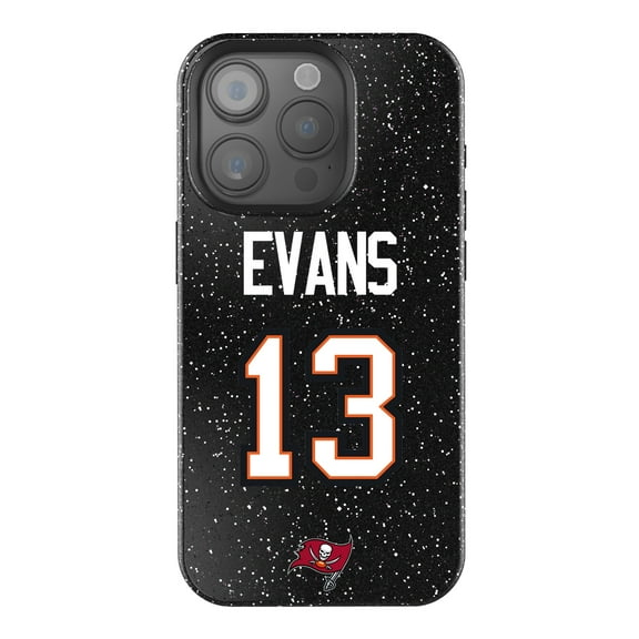 Keyscaper Mike Evans Black Tampa Bay Buccaneers Bling iPhone Case
