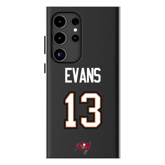 Keyscaper Mike Evans Black Tampa Bay Buccaneers Galaxy Magnetic Bump Case