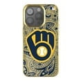thumbnail image 1 of Keyscaper Milwaukee Brewers Paisley Bling iPhone Case, 1 of 1