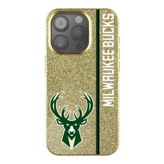 Keyscaper Milwaukee Bucks Sidebar Gold Bling iPhone Case